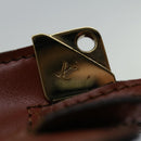 LOUIS VUITTON Epi Angian Clutch Bag Brown M52113 LV Auth 68112-8