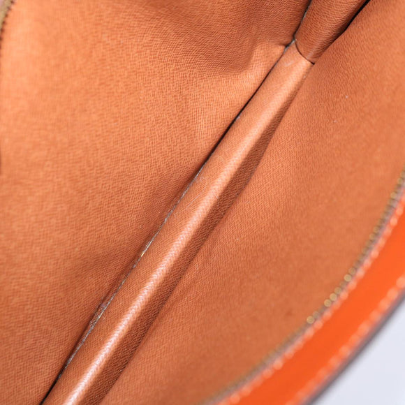 LOUIS VUITTON Epi Angian Clutch Bag Brown M52113 LV Auth 68112