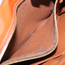 LOUIS VUITTON Epi Angian Clutch Bag Brown M52113 LV Auth 68112-25