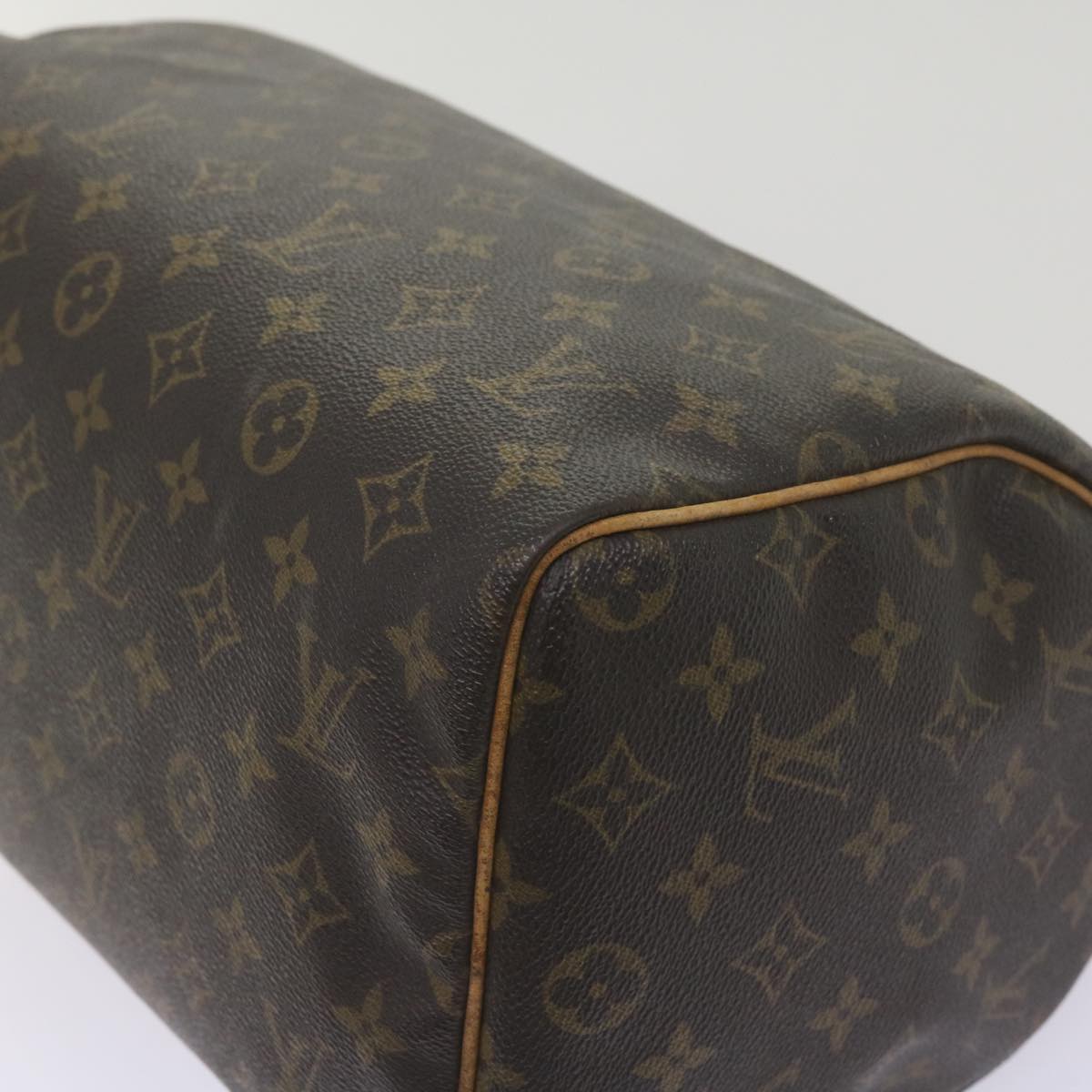 LOUIS VUITTON Monogram Speedy 30 Hand Bag M41526 LV Auth 68128