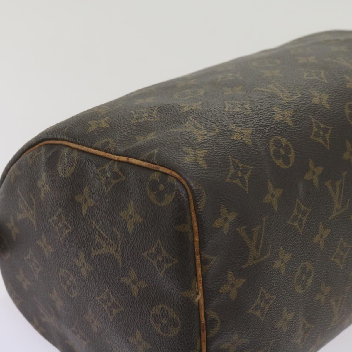 LOUIS VUITTON Monogram Speedy 30 Hand Bag M41526 LV Auth 68128