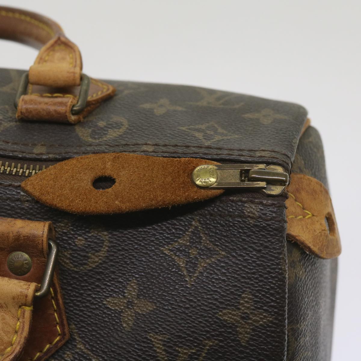 LOUIS VUITTON Monogram Speedy 30 Hand Bag M41526 LV Auth 68128