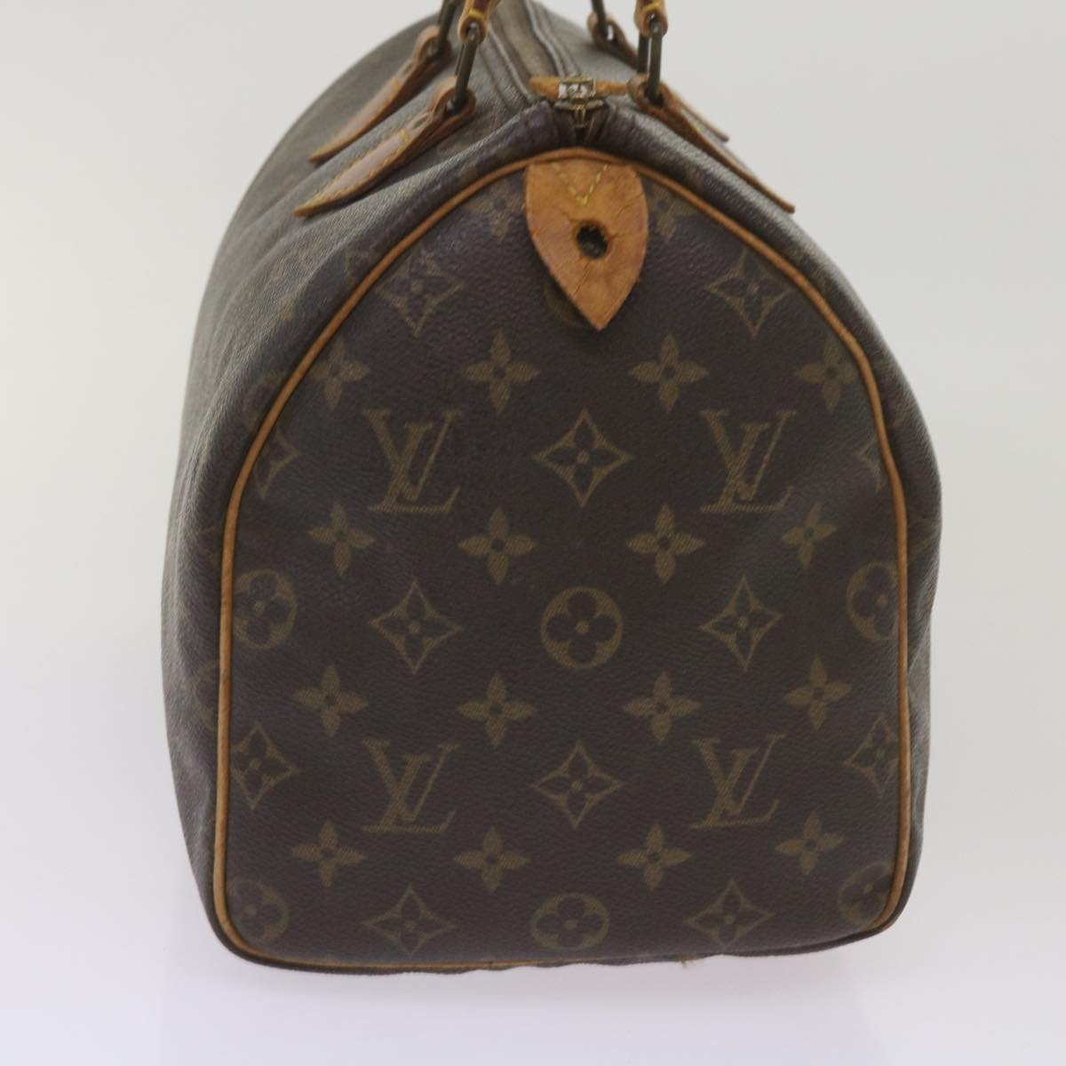 LOUIS VUITTON Monogram Speedy 30 Hand Bag M41526 LV Auth 68128