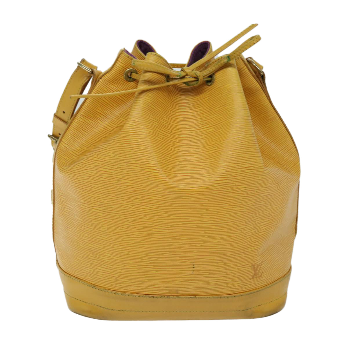 LOUIS VUITTON Epi Noe Shoulder Bag Tassili Yellow M44009 LV Auth 68134