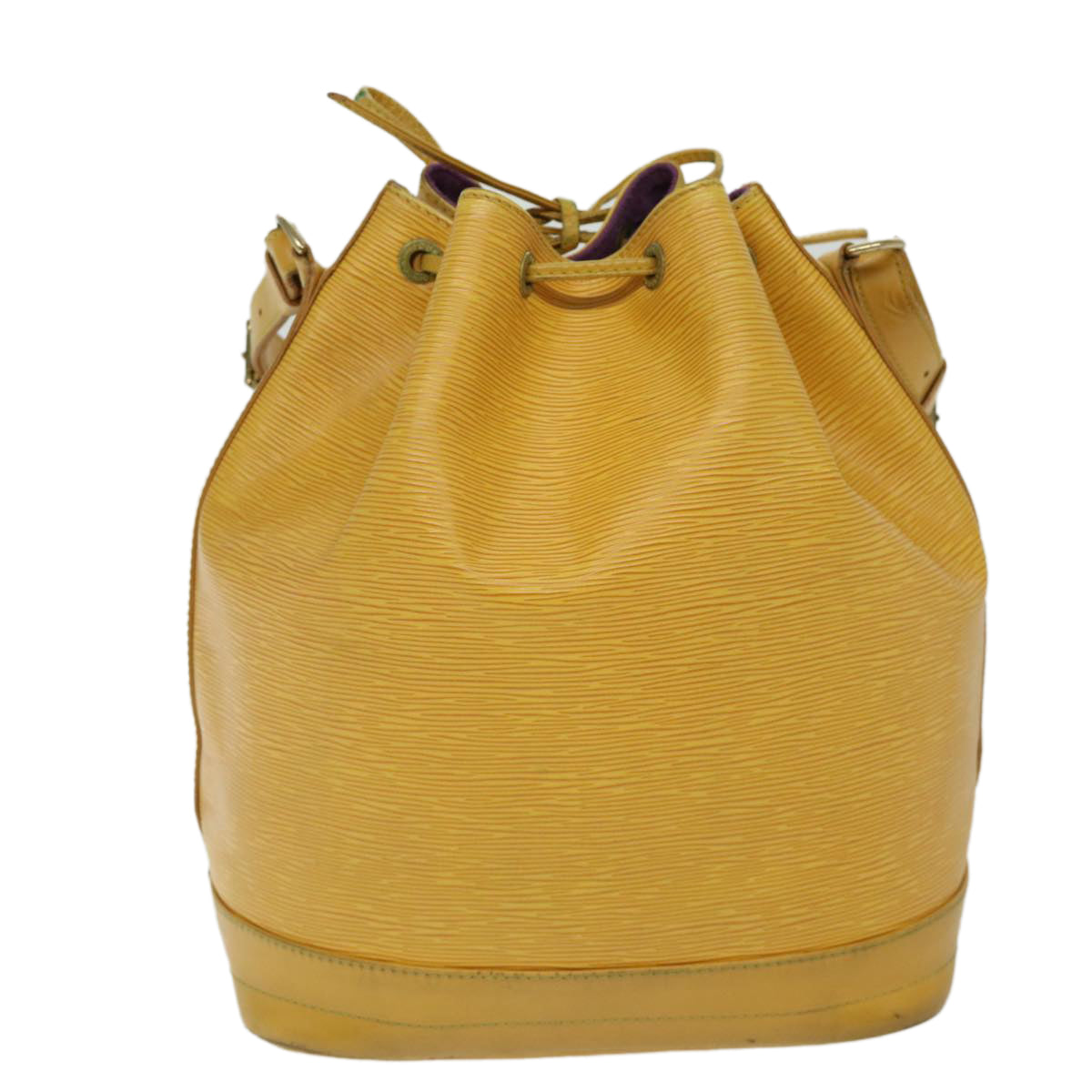 LOUIS VUITTON Epi Noe Shoulder Bag Tassili Yellow M44009 LV Auth 68134