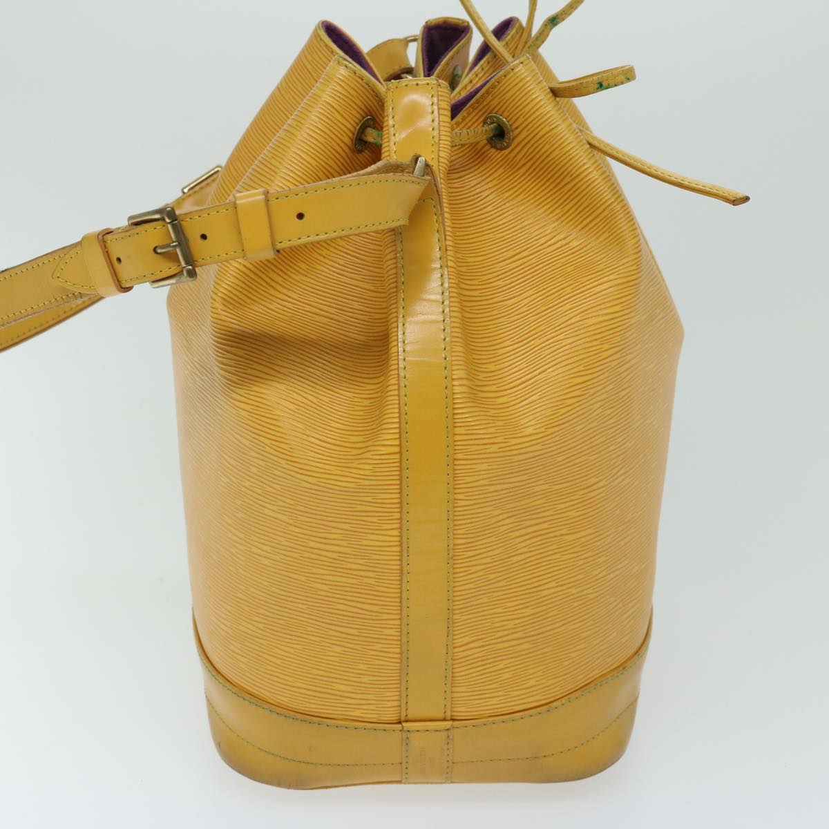 LOUIS VUITTON Epi Noe Shoulder Bag Tassili Yellow M44009 LV Auth 68134