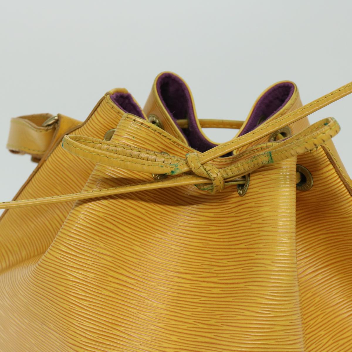 LOUIS VUITTON Epi Noe Shoulder Bag Tassili Yellow M44009 LV Auth 68134