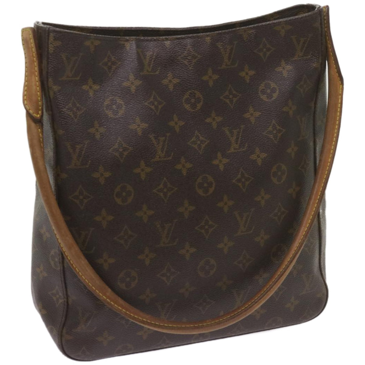 LOUIS VUITTON Monogram Looping GM Shoulder Bag M51145 LV Auth 68137