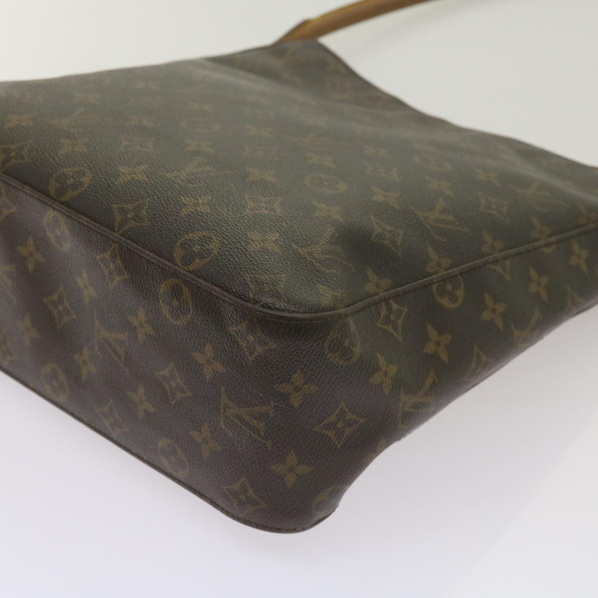 LOUIS VUITTON Monogram Looping GM Shoulder Bag M51145 LV Auth 68137