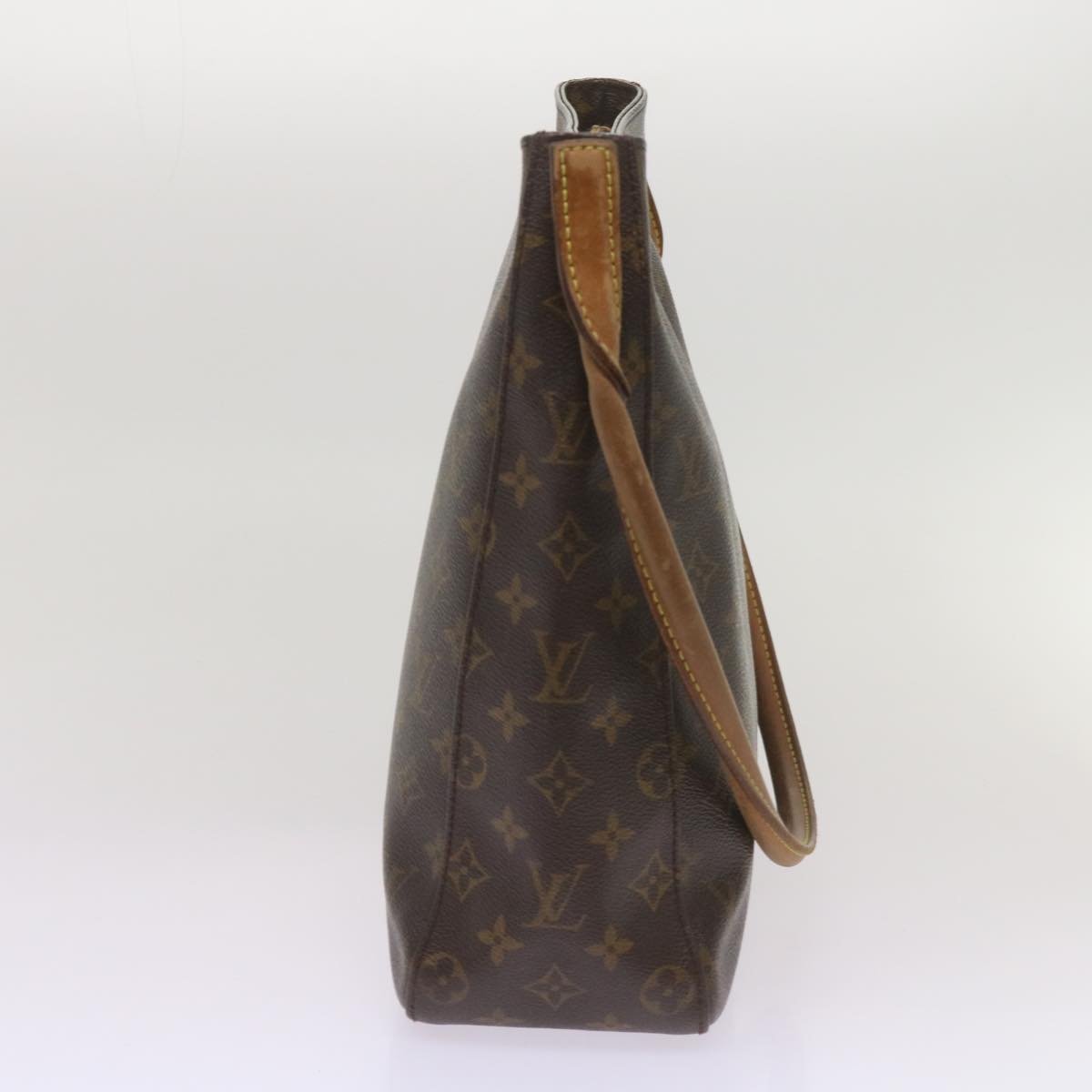 LOUIS VUITTON Monogram Looping GM Shoulder Bag M51145 LV Auth 68137