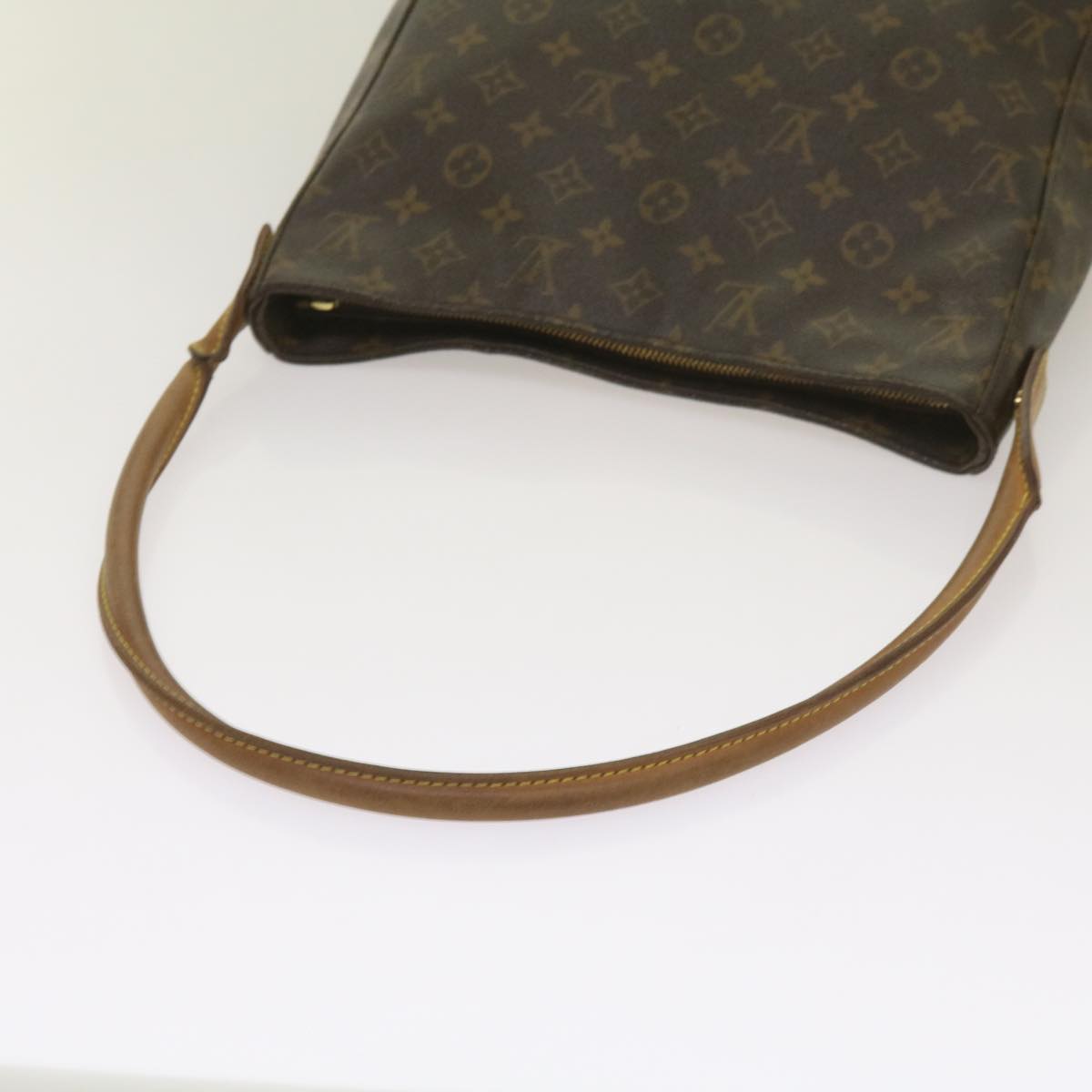 LOUIS VUITTON Monogram Looping GM Shoulder Bag M51145 LV Auth 68137