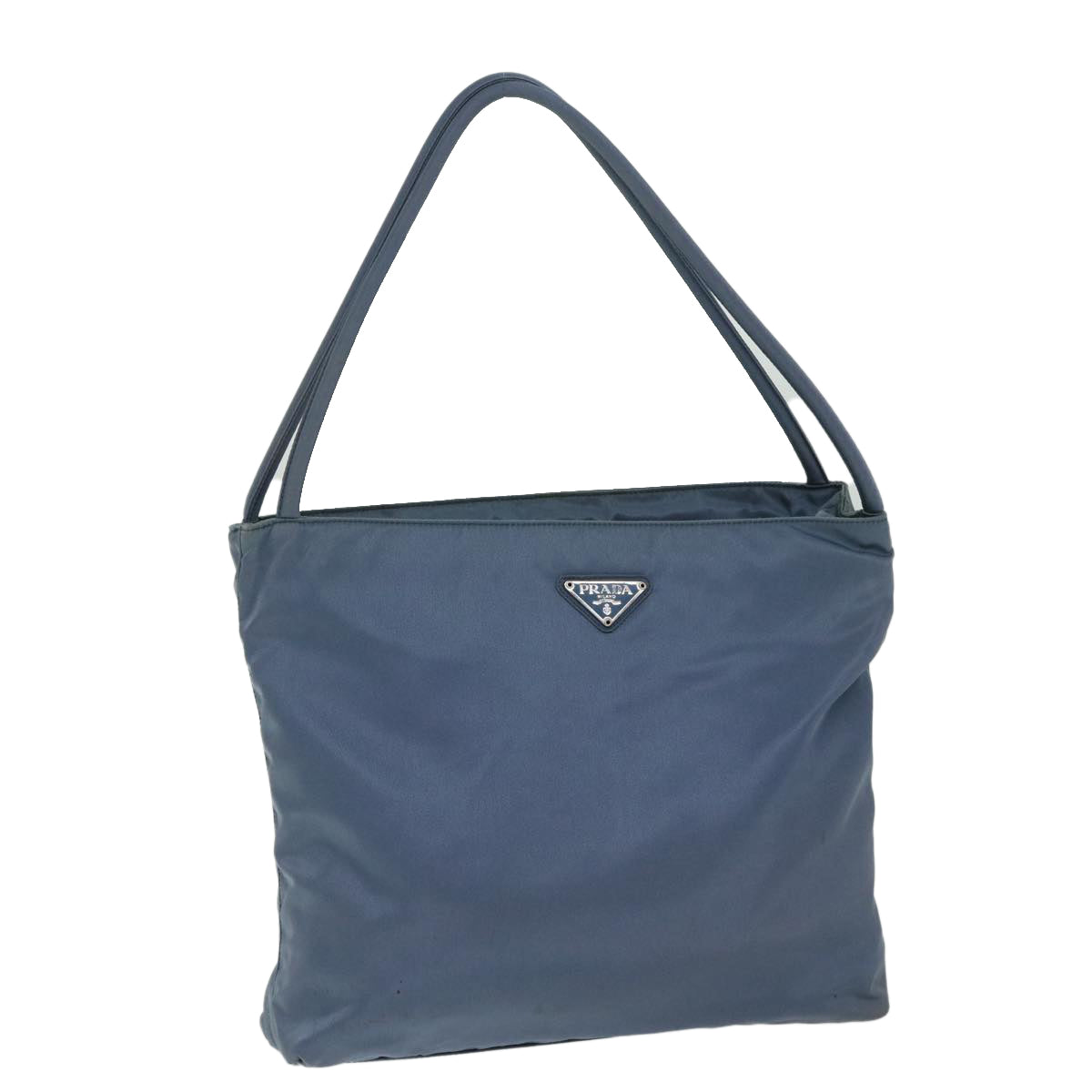 PRADA Shoulder Bag Nylon Blue Auth 68141