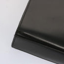 GUCCI Hand Bag Leather Black Auth 68145-16