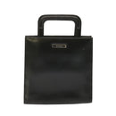 GUCCI Hand Bag Leather Black Auth 68145-13