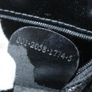 GUCCI Hand Bag Leather Black Auth 68145-11