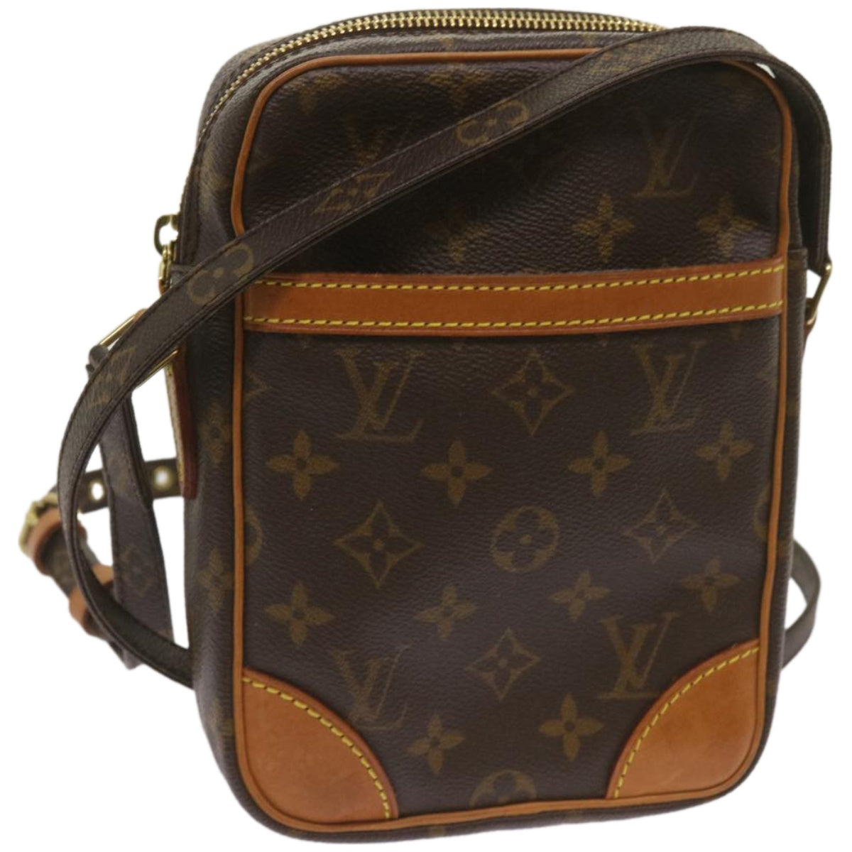 LOUIS VUITTON Monogram Danube Shoulder Bag M45266 LV Auth 68157