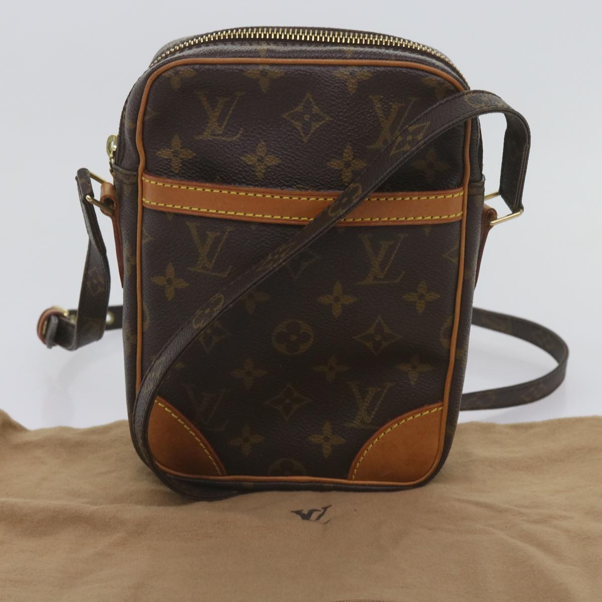 LOUIS VUITTON Monogram Danube Shoulder Bag M45266 LV Auth 68157