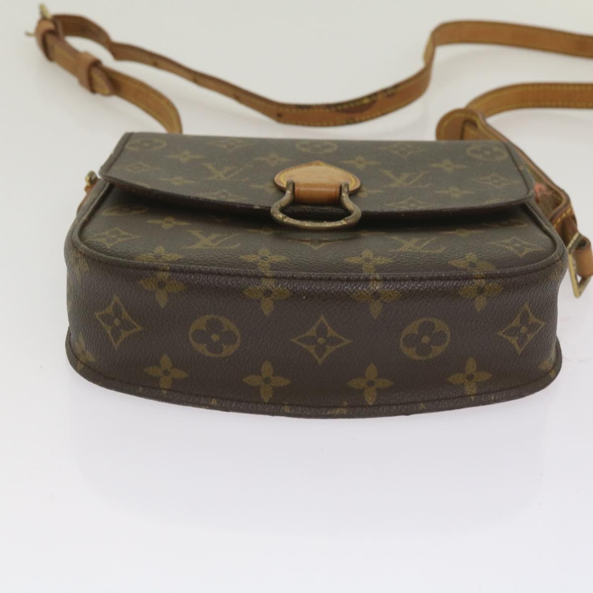 LOUIS VUITTON Monogram Saint Cloud MM Shoulder Bag M51243 LV Auth 68179