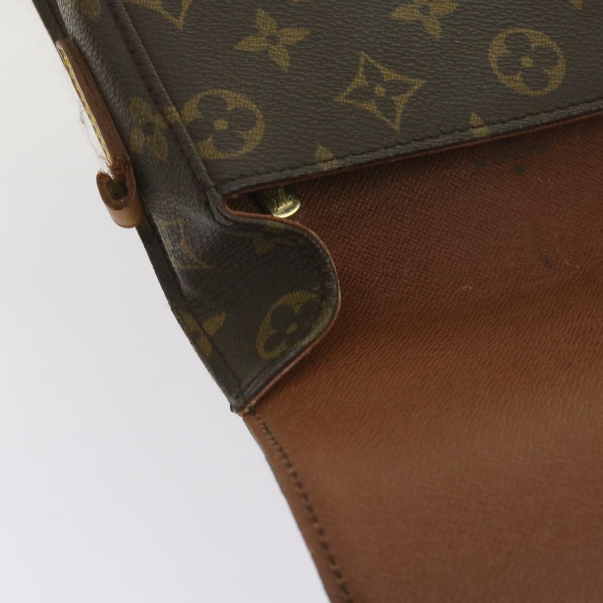 LOUIS VUITTON Monogram Saint Cloud MM Shoulder Bag M51243 LV Auth 68179