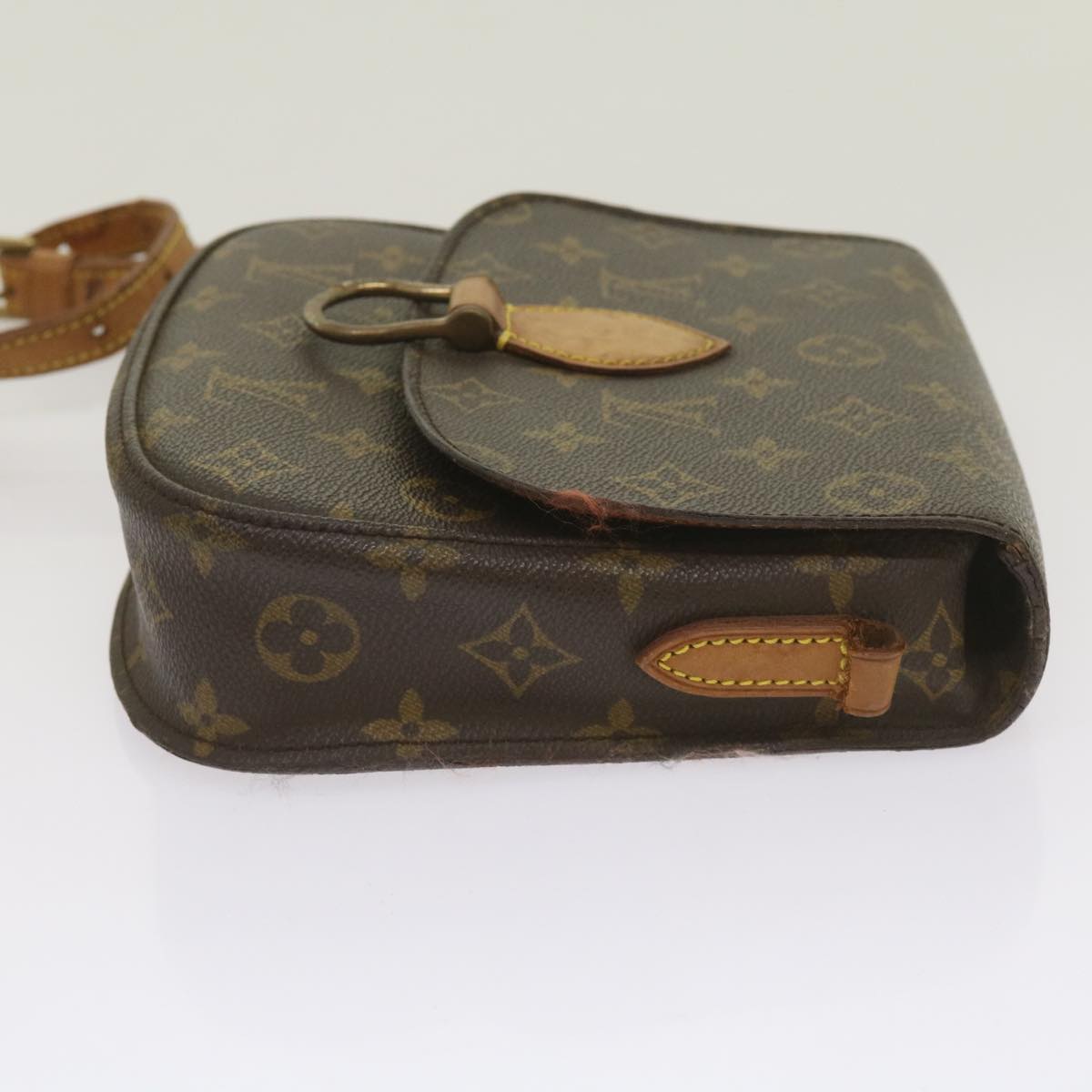 LOUIS VUITTON Monogram Saint Cloud MM Shoulder Bag M51243 LV Auth 68179