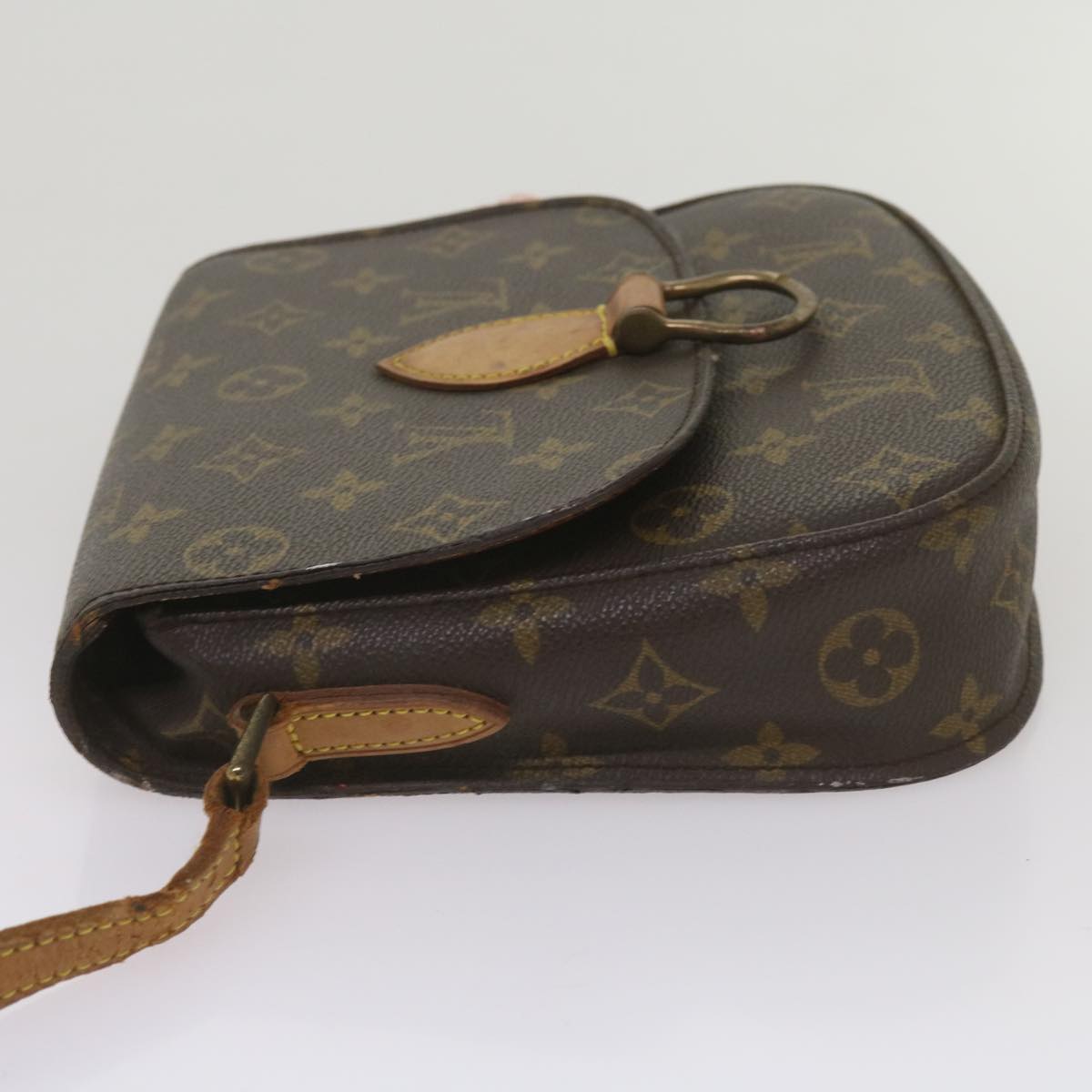 LOUIS VUITTON Monogram Saint Cloud MM Shoulder Bag M51243 LV Auth 68179