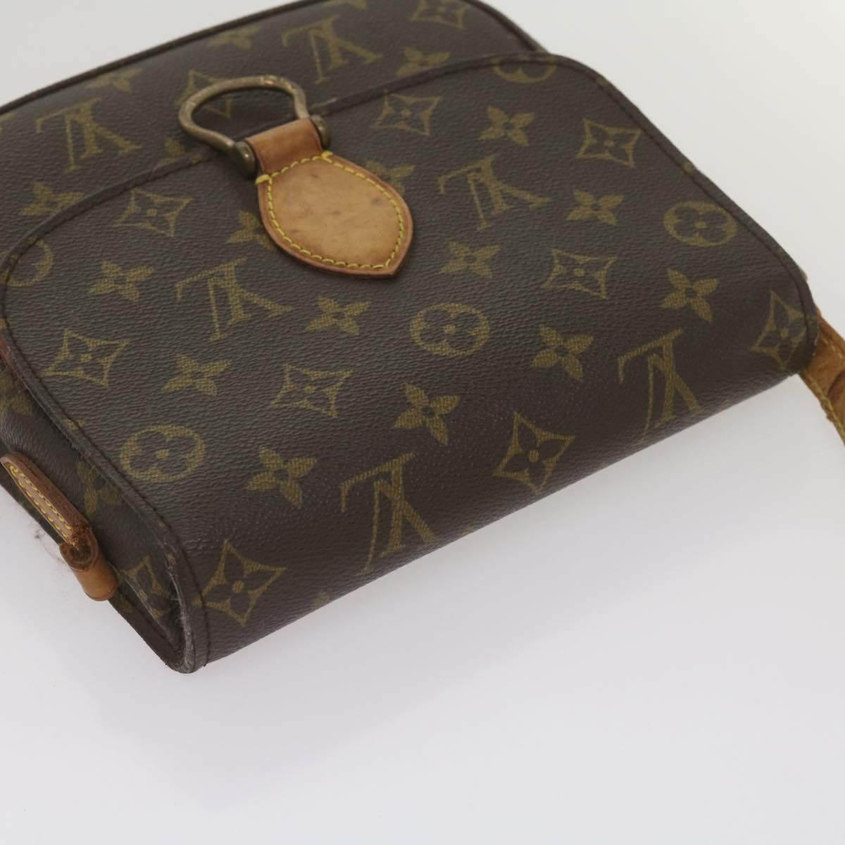 LOUIS VUITTON Monogram Saint Cloud MM Shoulder Bag M51243 LV Auth 68179