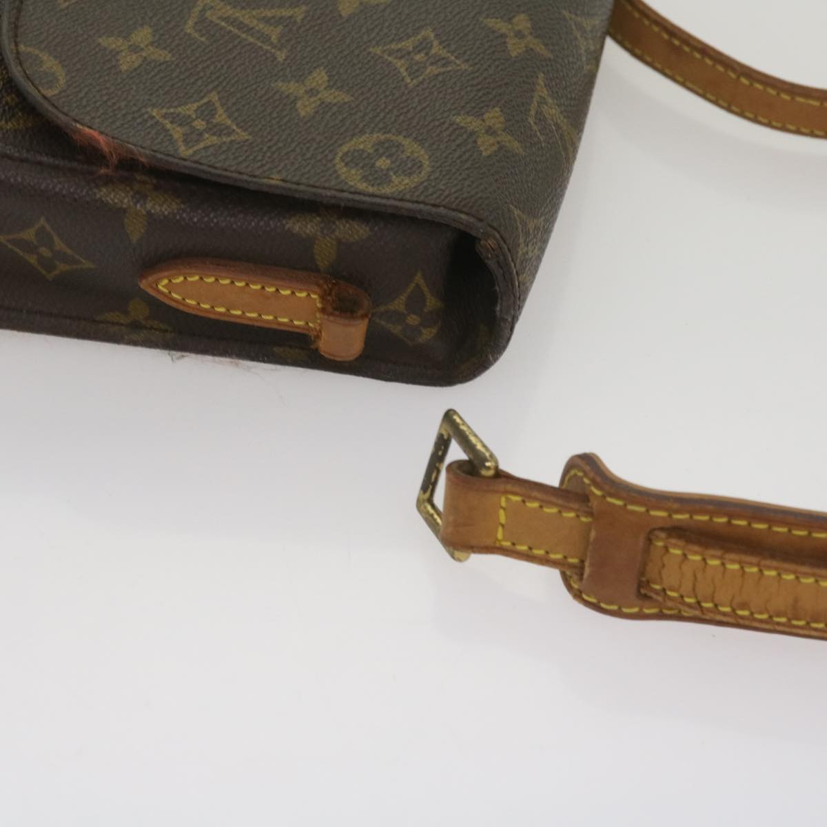 LOUIS VUITTON Monogram Saint Cloud MM Shoulder Bag M51243 LV Auth 68179