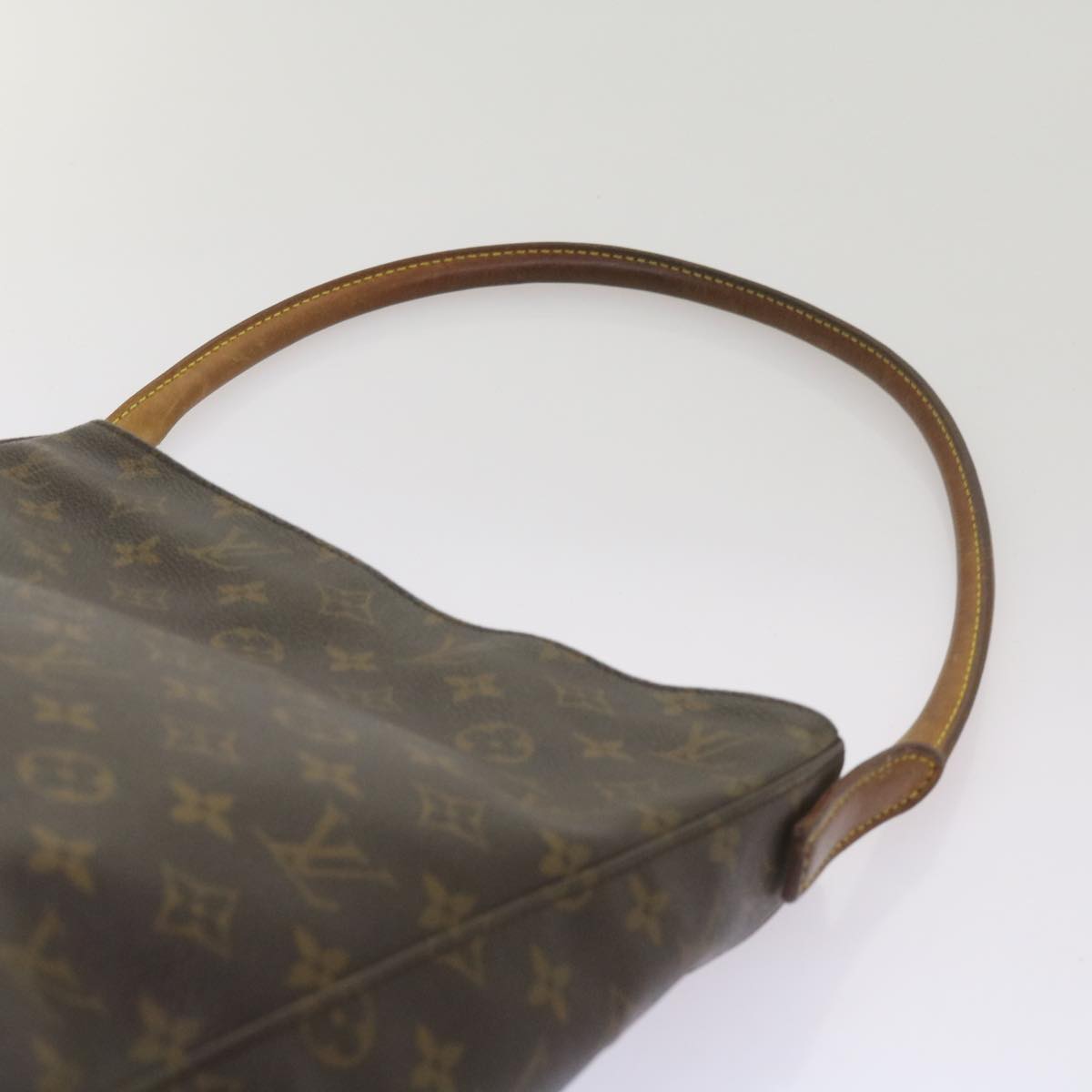 LOUIS VUITTON Monogram Looping GM Shoulder Bag M51145 LV Auth 68180