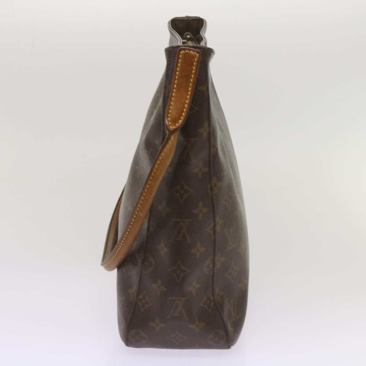 LOUIS VUITTON Monogram Looping GM Shoulder Bag M51145 LV Auth 68180