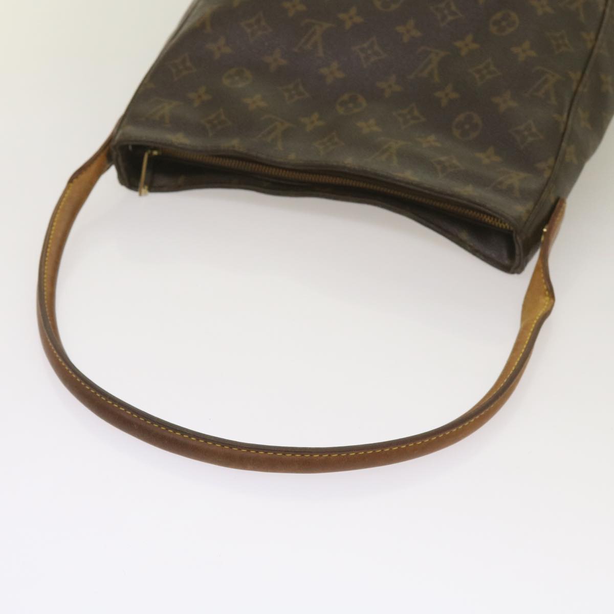 LOUIS VUITTON Monogram Looping GM Shoulder Bag M51145 LV Auth 68180