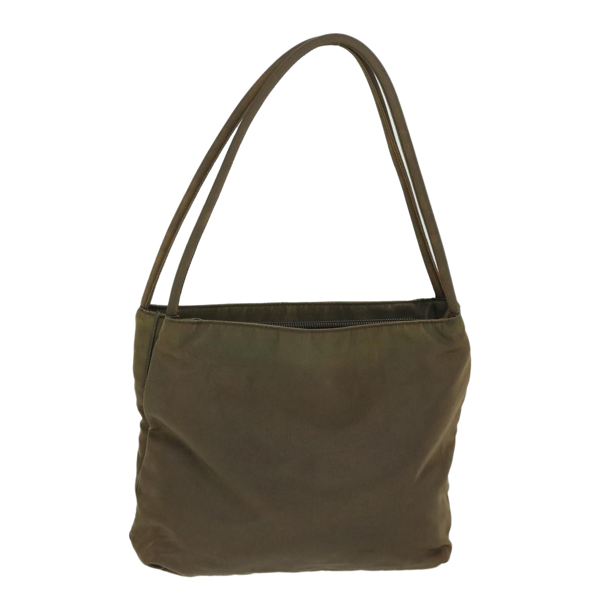 PRADA Shoulder Bag Nylon Brown Auth 68188 - 0