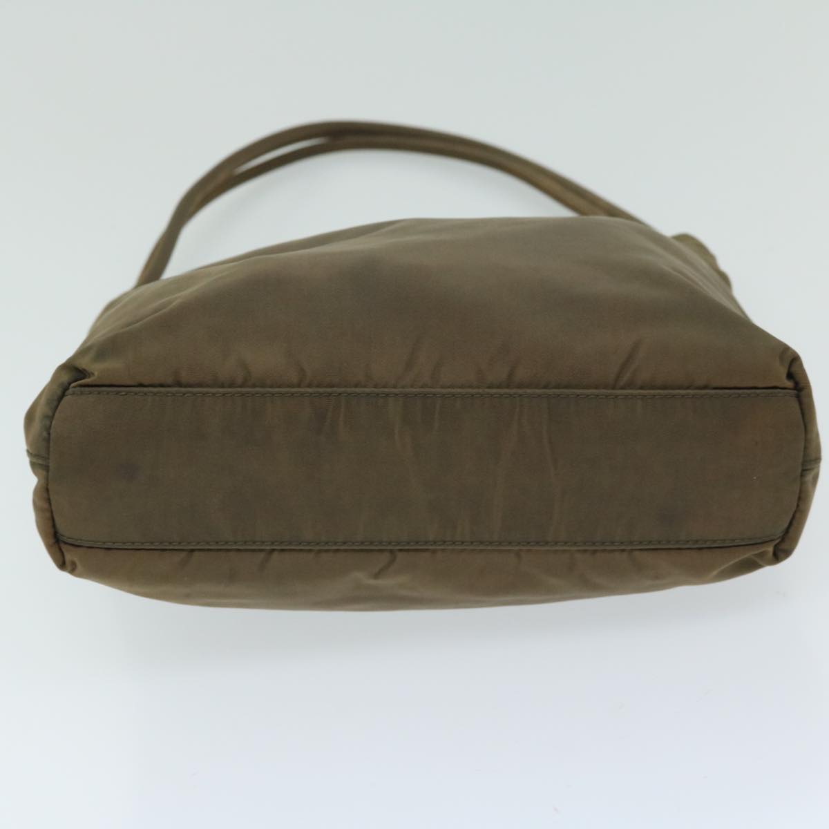 PRADA Shoulder Bag Nylon Brown Auth 68188