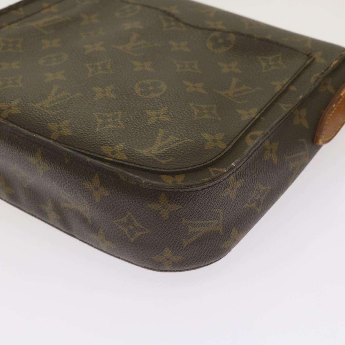 LOUIS VUITTON Monogram Saint Cloud GM Shoulder Bag M51242 LV Auth 68217