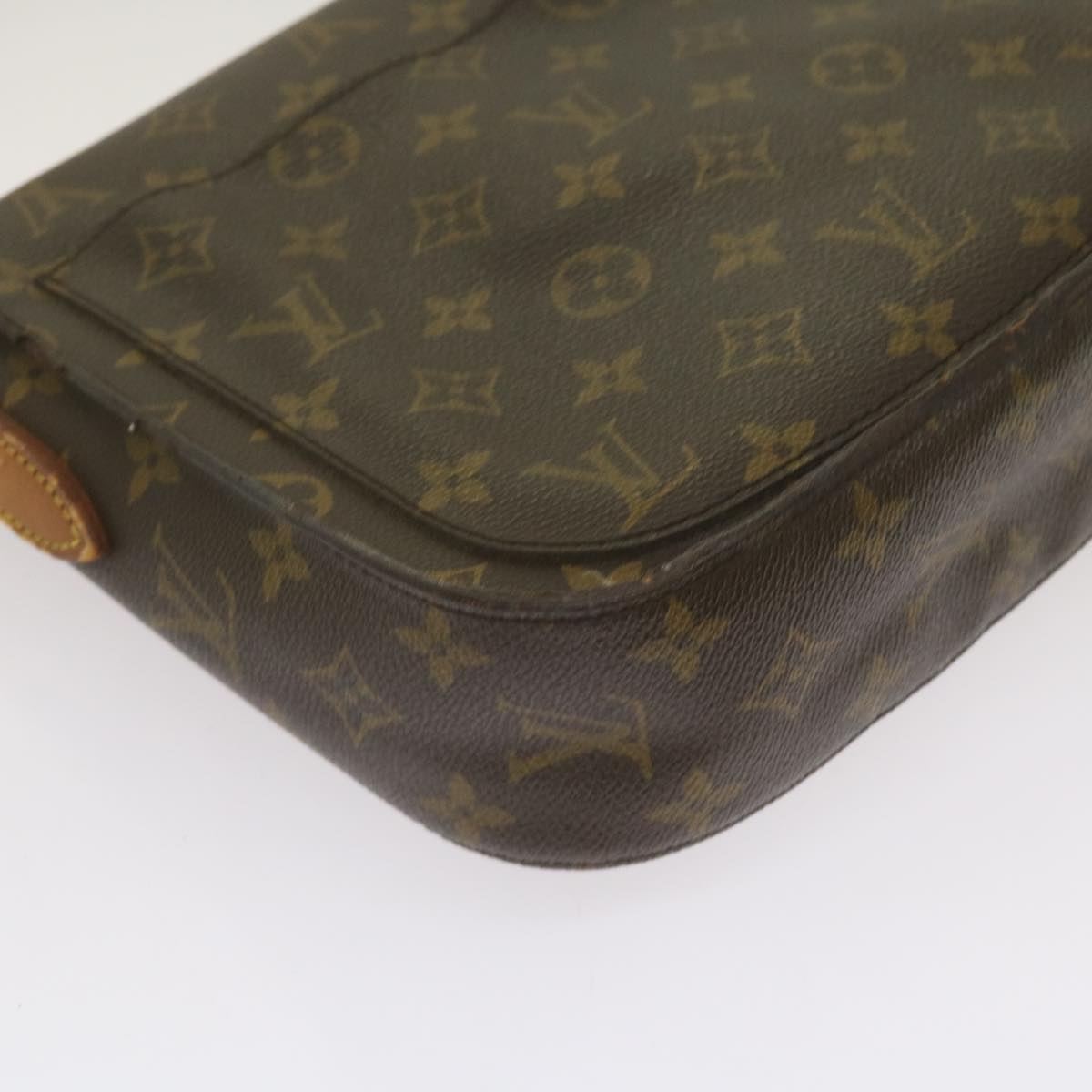 LOUIS VUITTON Monogram Saint Cloud GM Shoulder Bag M51242 LV Auth 68217