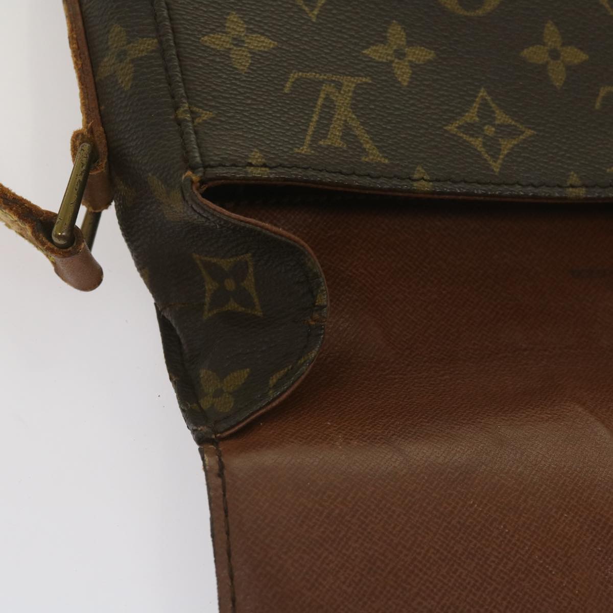 LOUIS VUITTON Monogram Saint Cloud GM Shoulder Bag M51242 LV Auth 68217