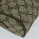 GUCCI GG Supreme Web Sherry Line Shoulder Bag PVC Beige 68 02 005 Auth 68227-15