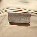 GUCCI GG Supreme Web Sherry Line Shoulder Bag PVC Beige 68 02 005 Auth 68227-19