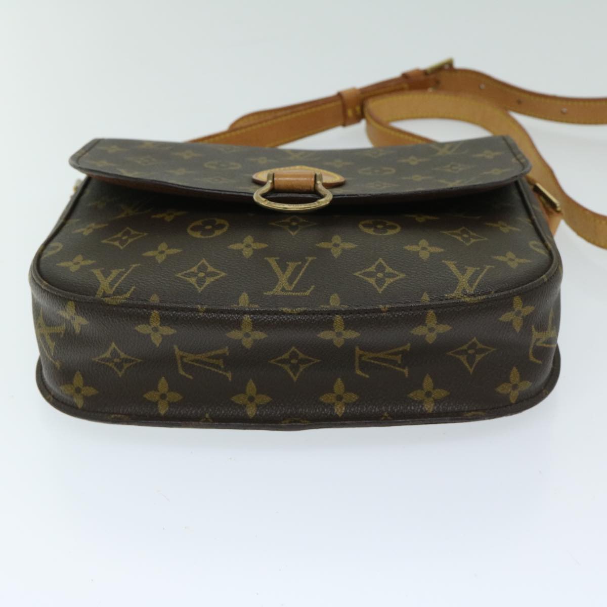 LOUIS VUITTON Monogram Saint Cloud GM Shoulder Bag M51242 LV Auth 68259