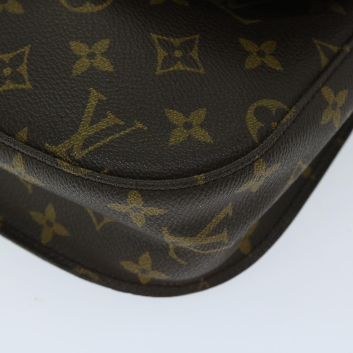 LOUIS VUITTON Monogram Saint Cloud GM Shoulder Bag M51242 LV Auth 68259