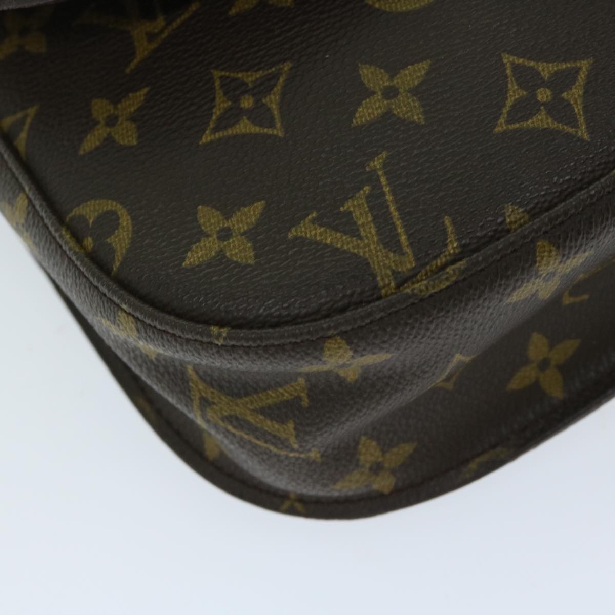 LOUIS VUITTON Monogram Saint Cloud GM Shoulder Bag M51242 LV Auth 68259