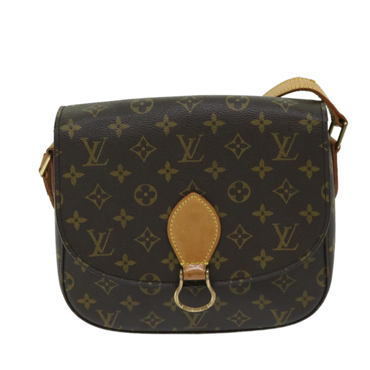 LOUIS VUITTON Monogram Saint Cloud GM Shoulder Bag M51242 LV Auth 68259 - 0