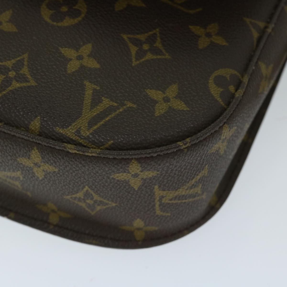 LOUIS VUITTON Monogram Saint Cloud GM Shoulder Bag M51242 LV Auth 68273