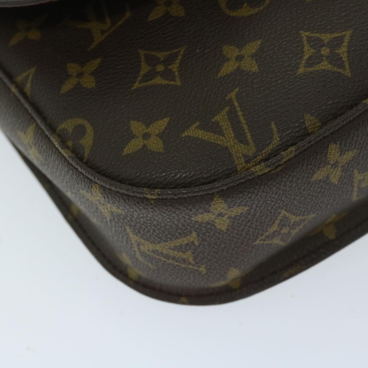 LOUIS VUITTON Monogram Saint Cloud GM Shoulder Bag M51242 LV Auth 68273