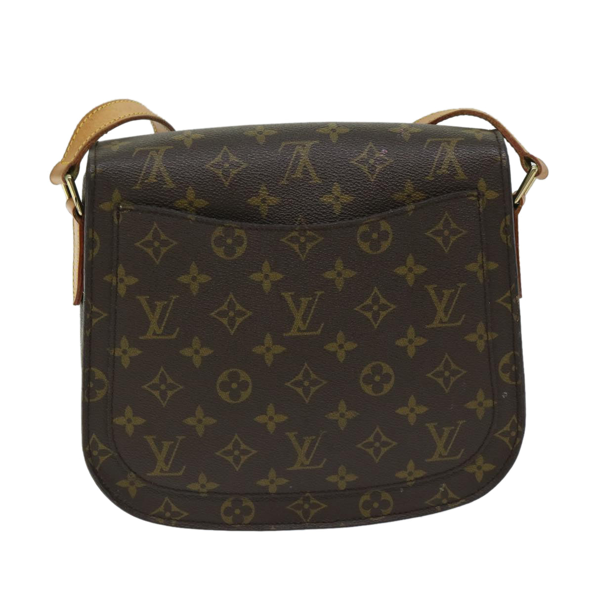 LOUIS VUITTON Monogram Saint Cloud GM Shoulder Bag M51242 LV Auth 68273