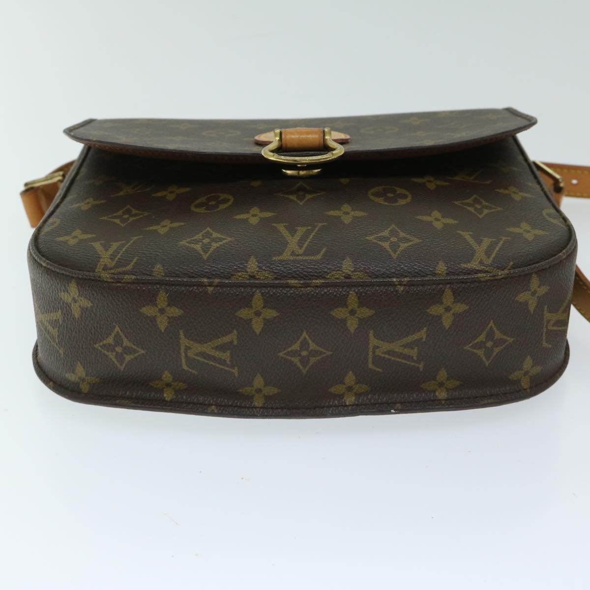 LOUIS VUITTON Monogram Saint Cloud GM Shoulder Bag M51242 LV Auth 68273