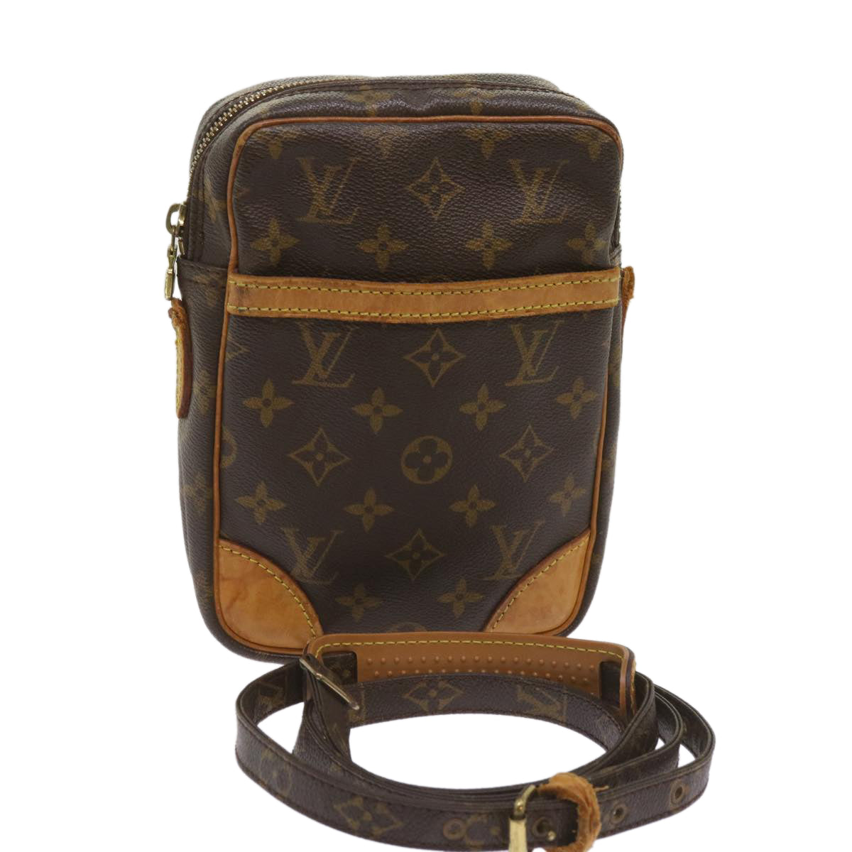 LOUIS VUITTON Monogram Danube Shoulder Bag M45266 LV Auth 68280