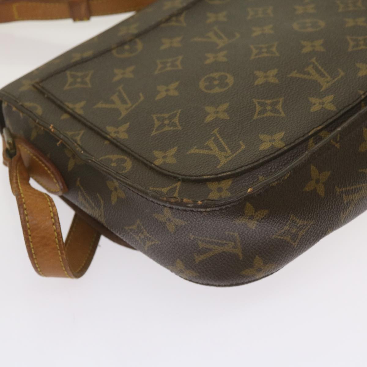 LOUIS VUITTON Monogram Saint Cloud GM Shoulder Bag M51242 LV Auth 68282