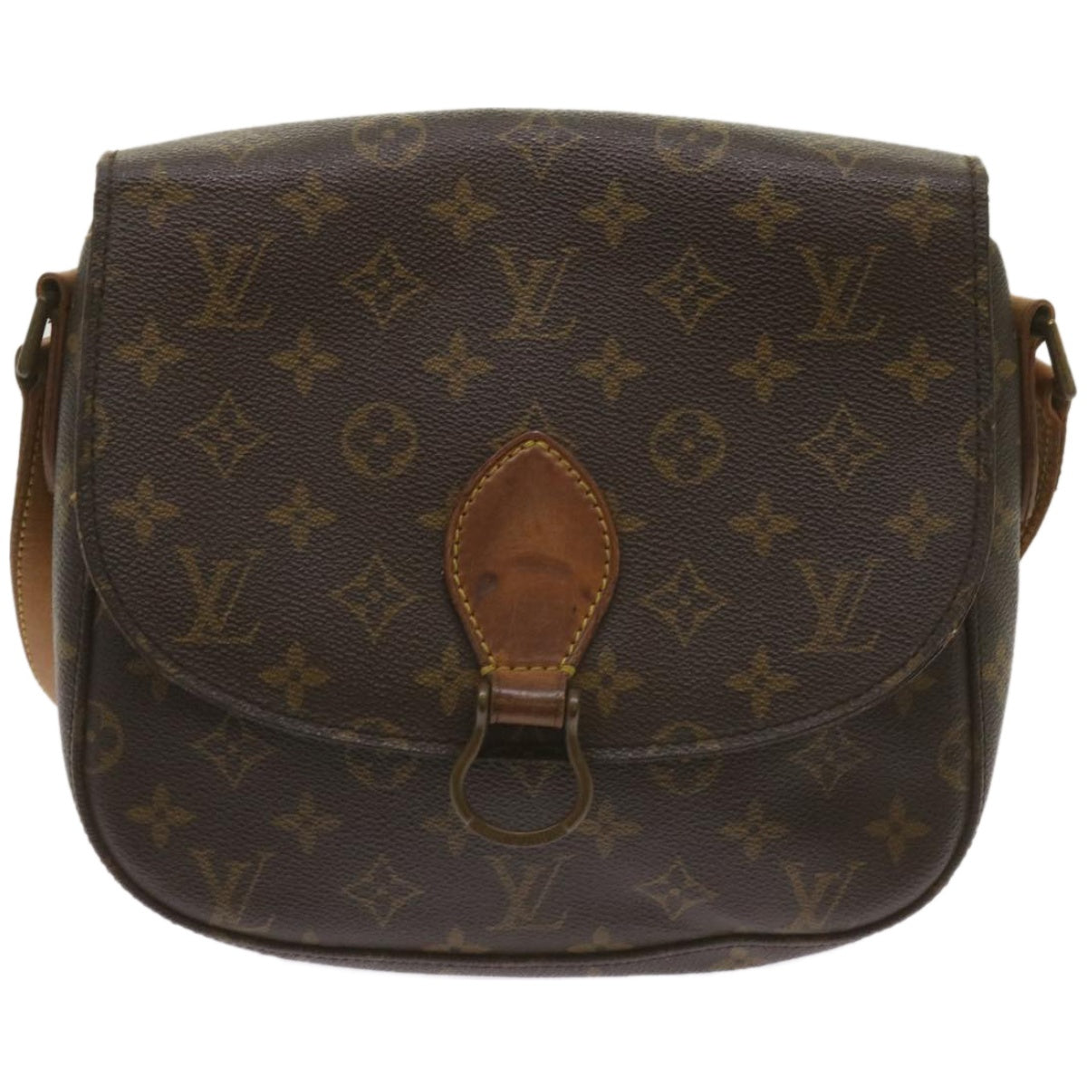 LOUIS VUITTON Monogram Saint Cloud GM Shoulder Bag M51242 LV Auth 68282 - 0