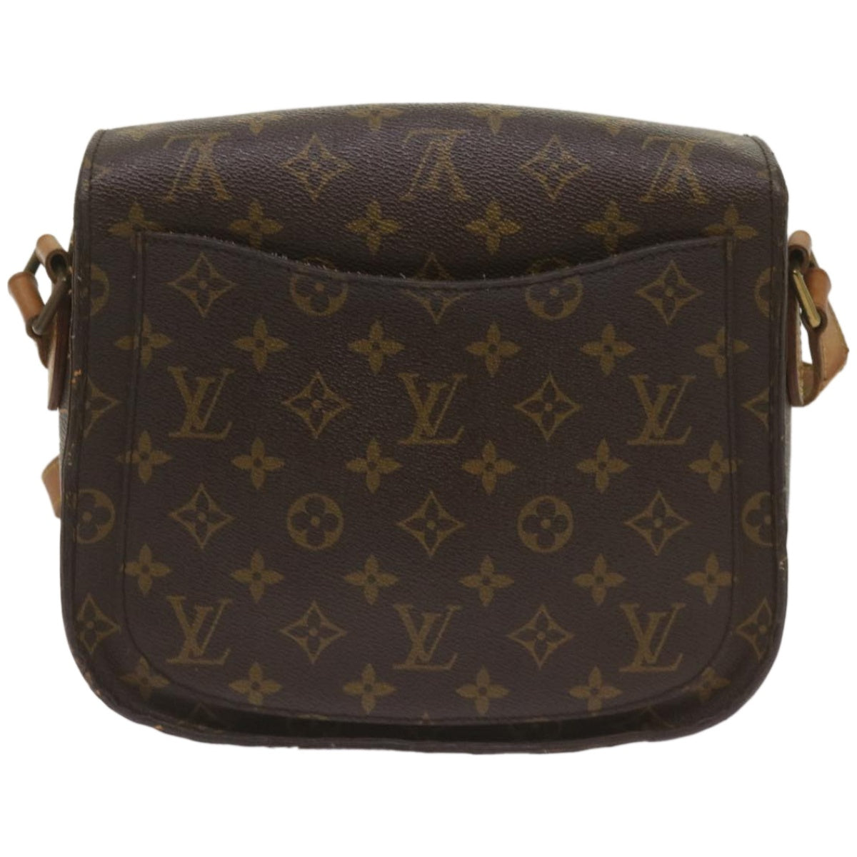 LOUIS VUITTON Monogram Saint Cloud GM Shoulder Bag M51242 LV Auth 68282