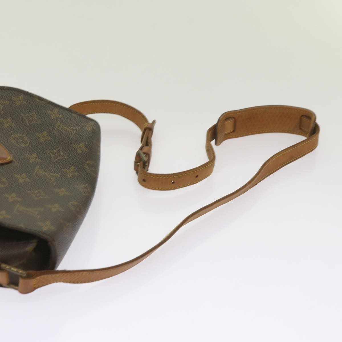 LOUIS VUITTON Monogram Saint Cloud GM Shoulder Bag M51242 LV Auth 68282